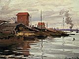 Claude Monet The Seine at Le Petit Gennevilliers painting